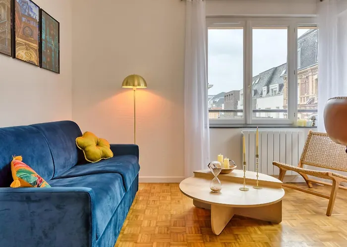 Cécile Charming One-bedroom With Parking Close To The Seine Rouen